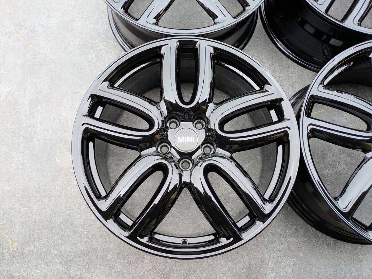 MINI F60 クロスオーバー JCW ジョンクーパーワークス コーススポーク 523 鍛造 純正 19インチ 8J +47 PCD112 グロスブラック 4本