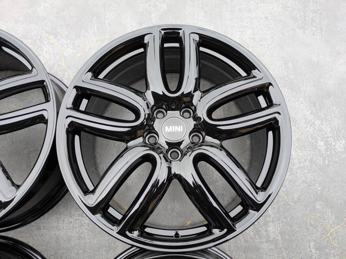 MINI F60 クロスオーバー JCW ジョンクーパーワークス コーススポーク 523 鍛造 純正 19インチ 8J +47 PCD112 グロスブラック 4本