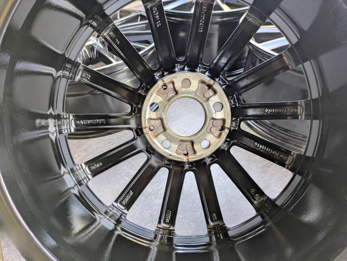 メルセデスベンツ AMG W205 Cクラス 純正 19インチ 7.5J +33 / 8.5J +52 PCD112 グロスブラック 4本