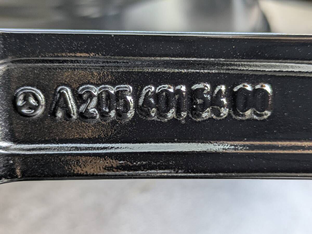 メルセデスベンツ AMG W205 Cクラス 純正 19インチ 7.5J +33 / 8.5J +52 PCD112 グロスブラック 4本