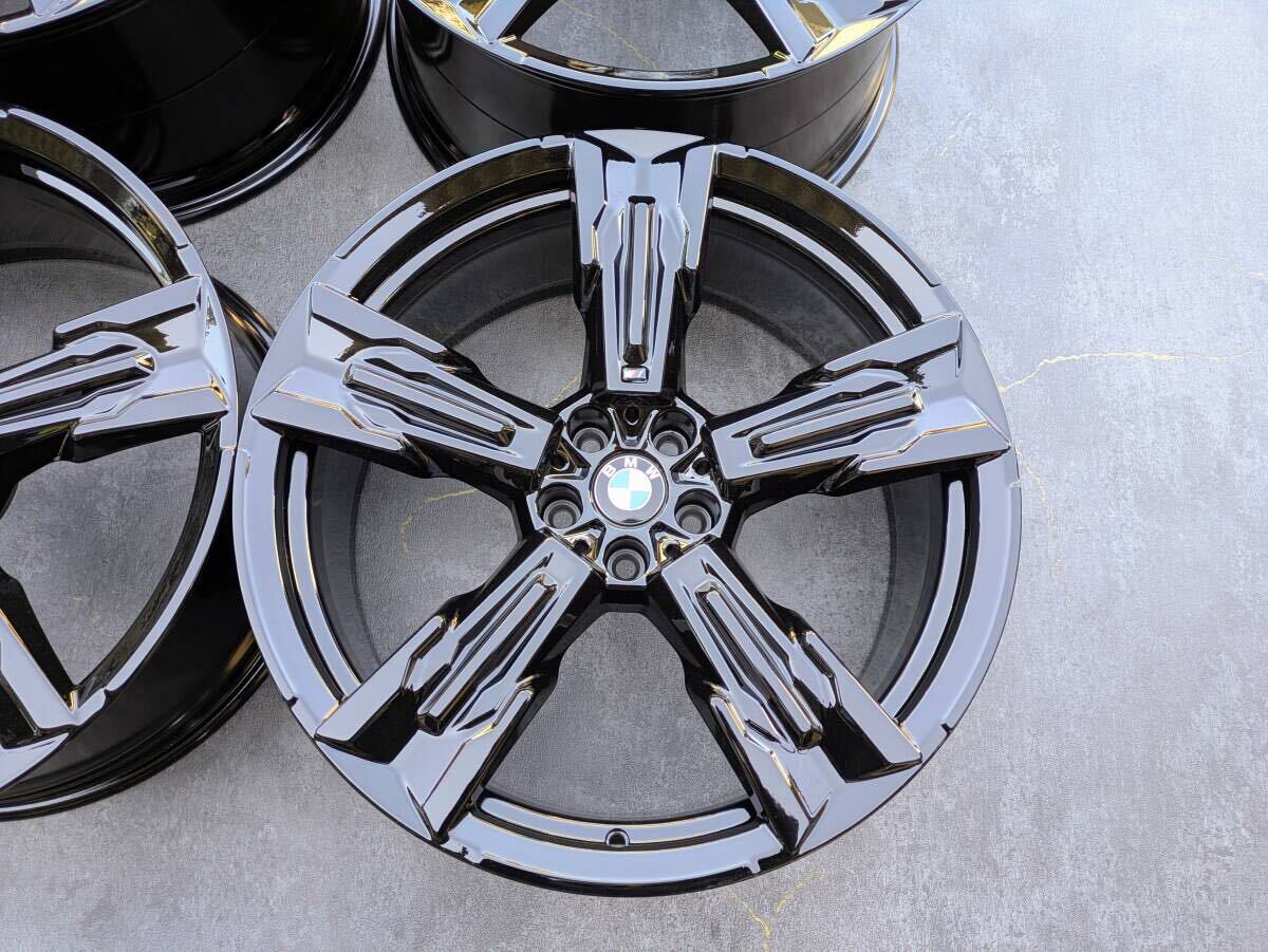 BMW G45 X3 M50 Mスポーツ 純正 スタースポーク スタイリング 1037M 21インチ 9J +24 / 10.5J +44 PCD112 グロスブラック 4本