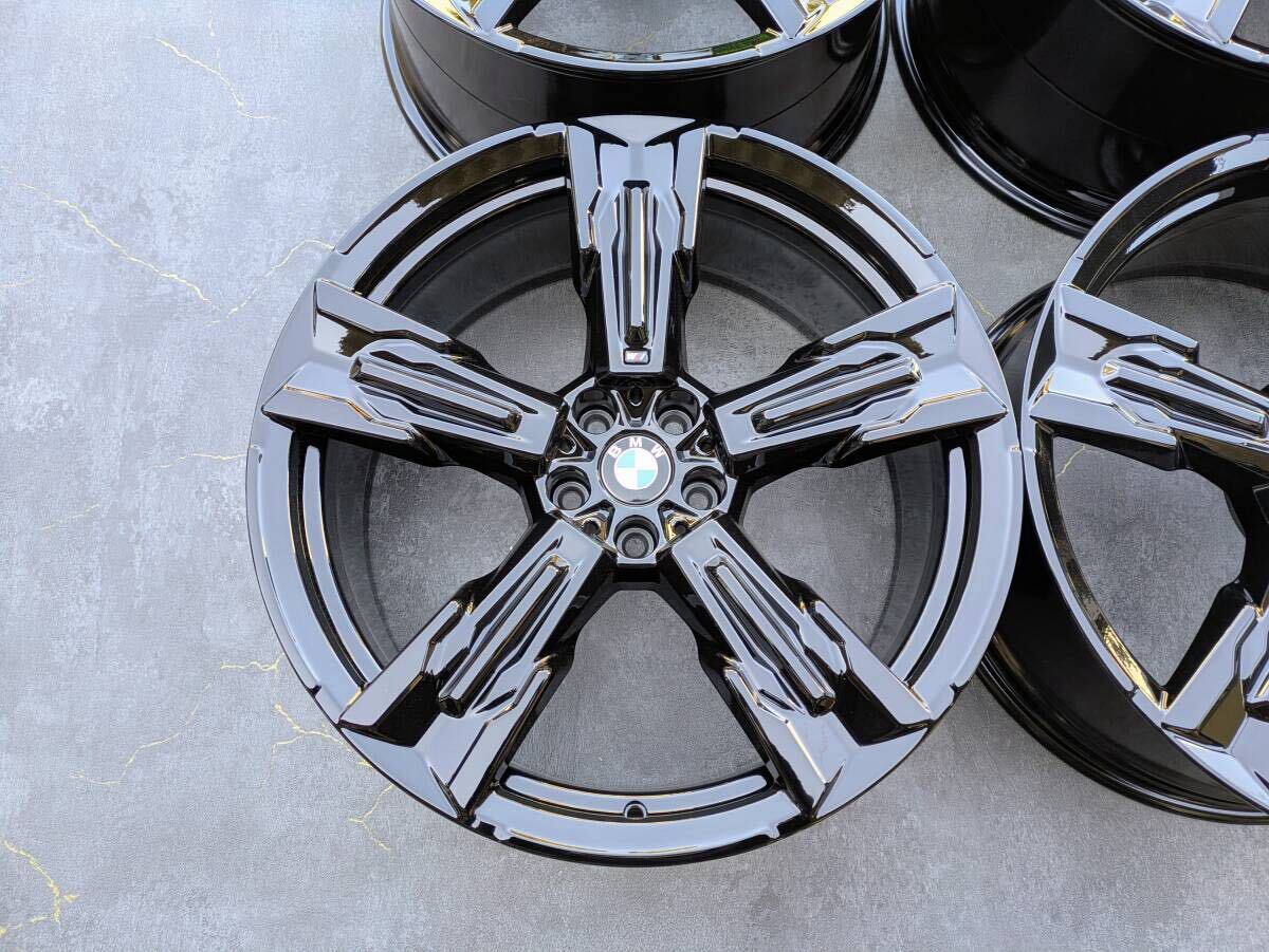 BMW G45 X3 M50 Mスポーツ 純正 スタースポーク スタイリング 1037M 21インチ 9J +24 / 10.5J +44 PCD112 グロスブラック 4本