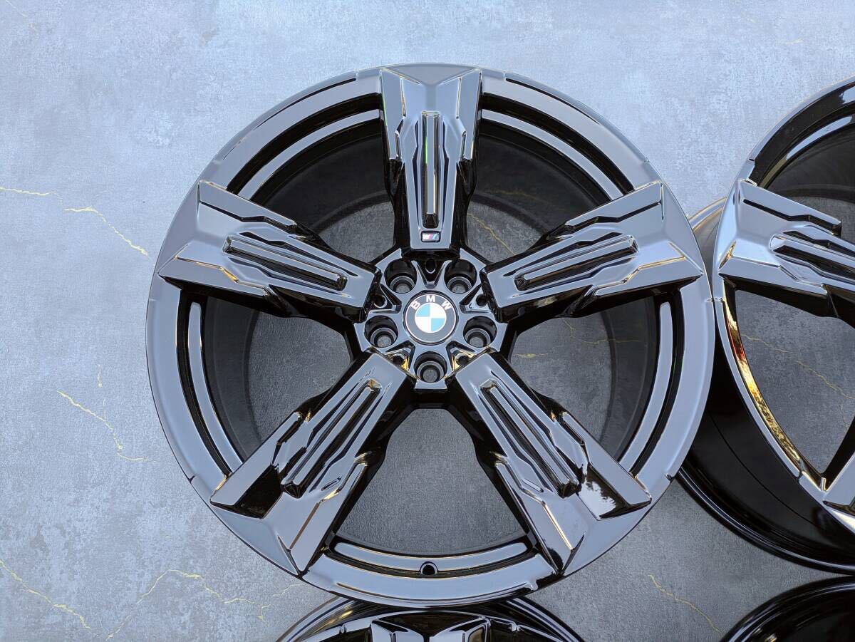 BMW G45 X3 M50 Mスポーツ 純正 スタースポーク スタイリング 1037M 21インチ 9J +24 / 10.5J +44 PCD112 グロスブラック 4本