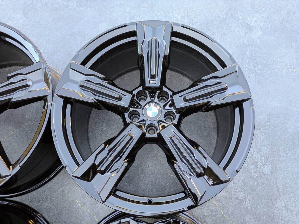 BMW G45 X3 M50 Mスポーツ 純正 スタースポーク スタイリング 1037M 21インチ 9J +24 / 10.5J +44 PCD112 グロスブラック 4本