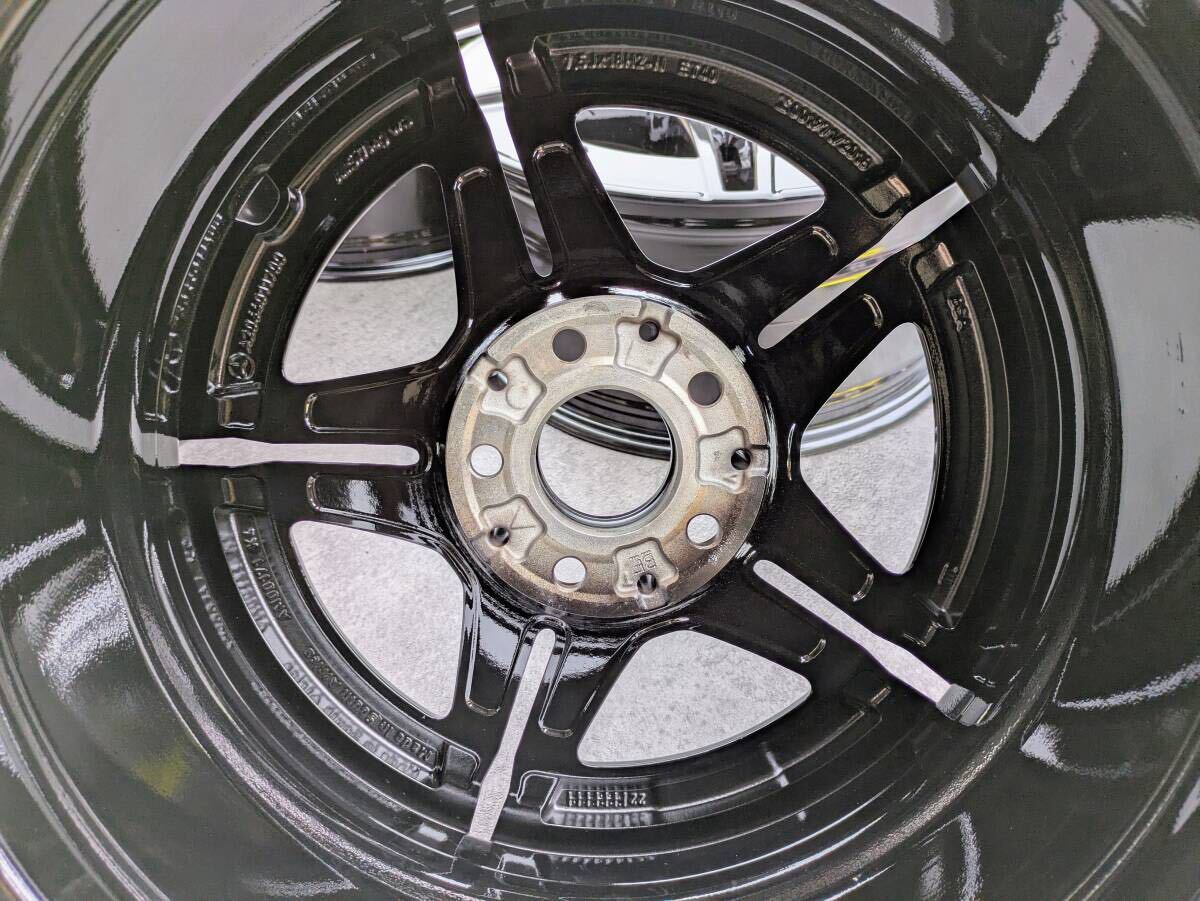 メルセデスベンツ AMG W206 Cクラス 純正 18インチ 7.5J +40 / 8.5J +52 PCD112 グロスブラック 4本