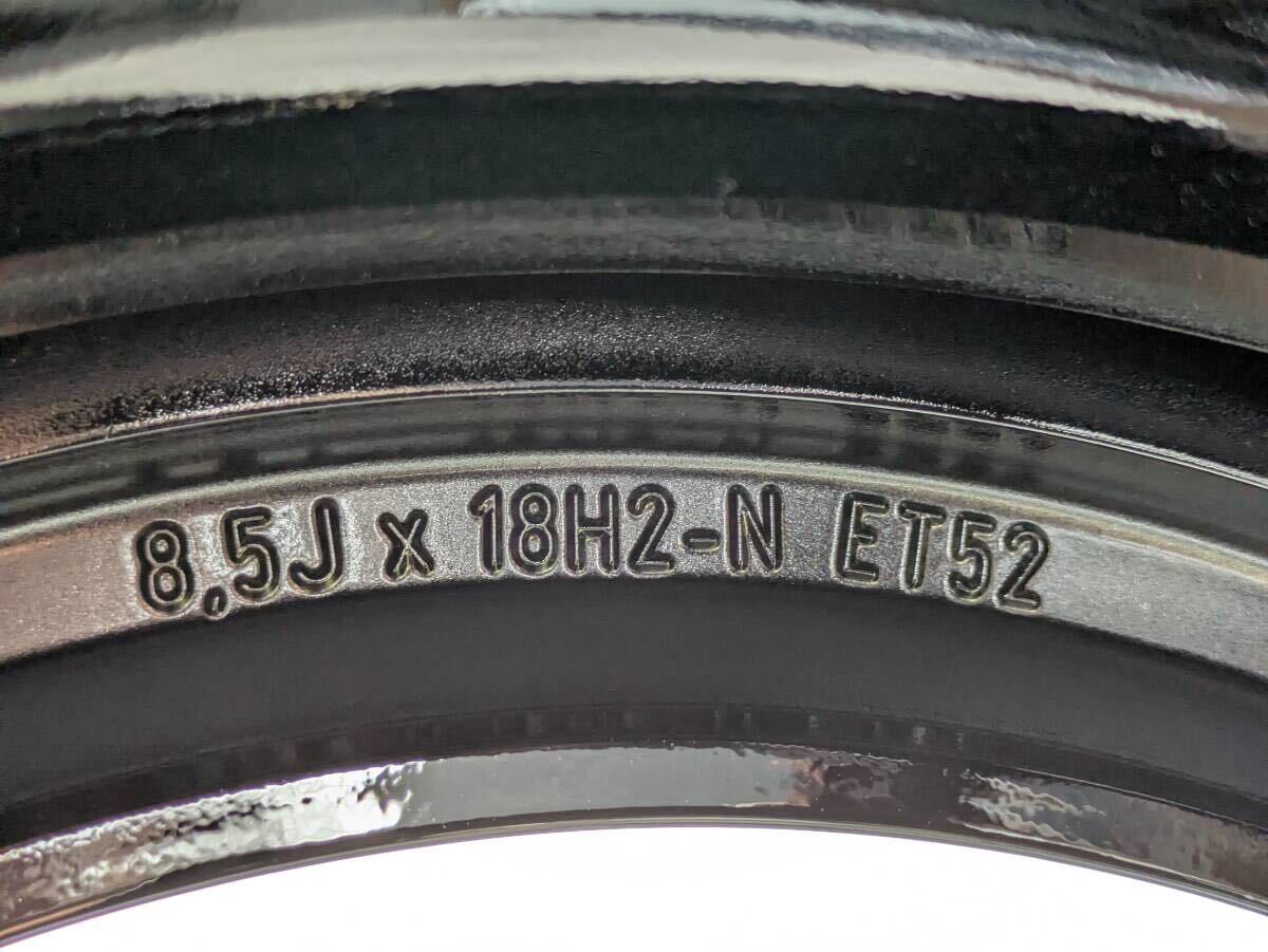 メルセデスベンツ AMG W206 Cクラス 純正 18インチ 7.5J +40 / 8.5J +52 PCD112 グロスブラック 4本