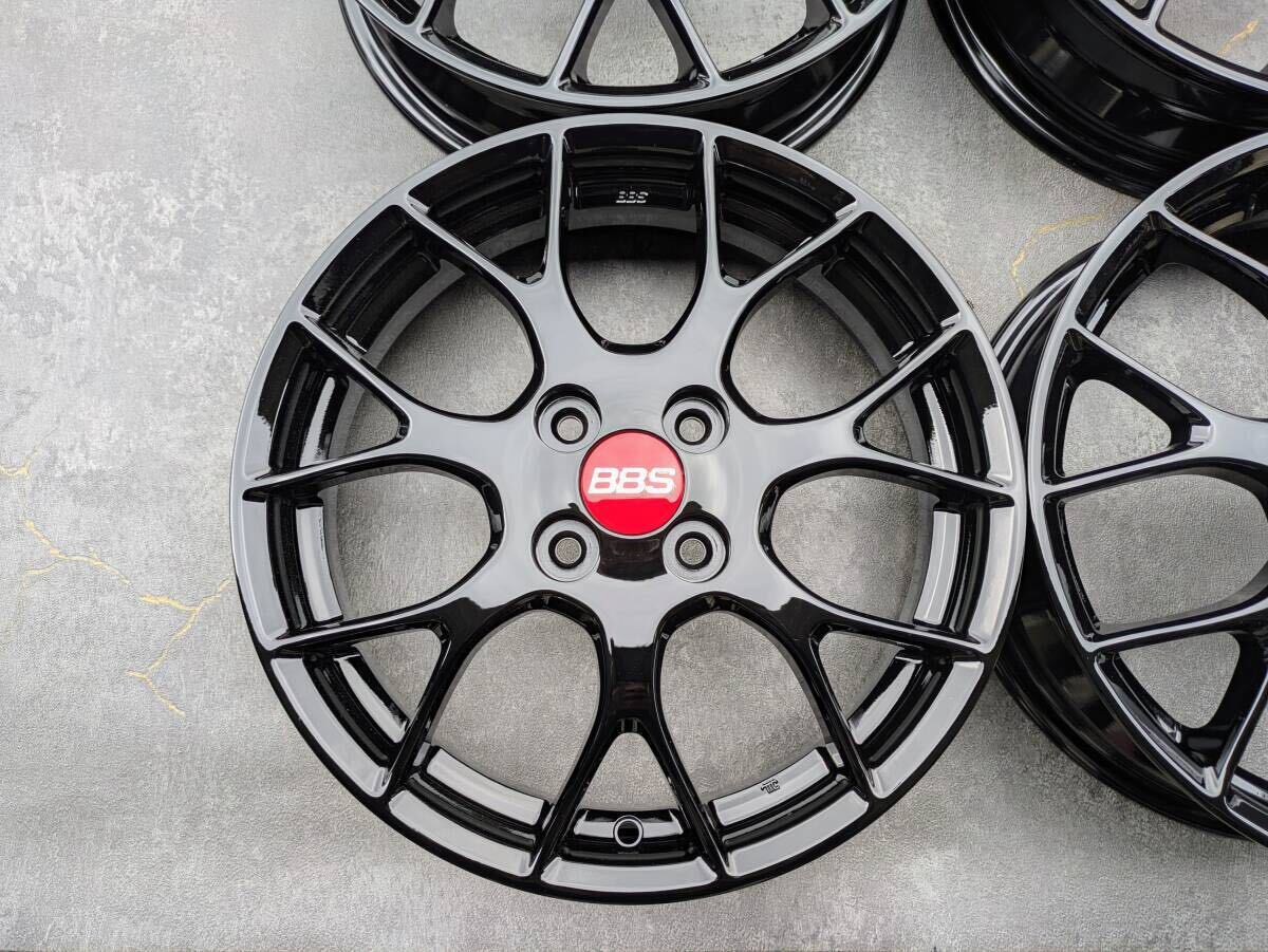 ダイハツ コペン GRスポーツ BBS 鍛造 純正 16インチ 4.5J +45 PCD100 グロスブラック 4本