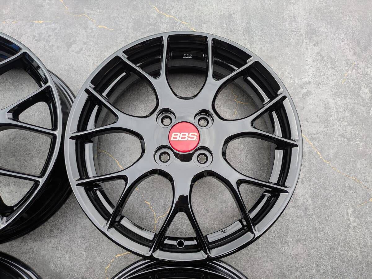 ダイハツ コペン GRスポーツ BBS 鍛造 純正 16インチ 4.5J +45 PCD100 グロスブラック 4本