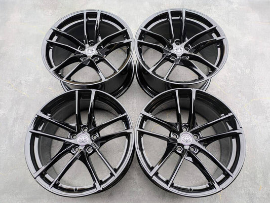トヨタ GR スープラ RZ 鍛造 純正 19インチ 9J +32 / 10J ＋40 PCD112 グロスブラック 4本