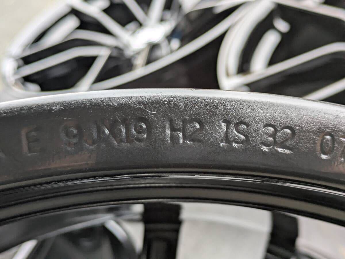 トヨタ GR スープラ RZ 鍛造 純正 19インチ 9J +32 / 10J ＋40 PCD112 グロスブラック 4本