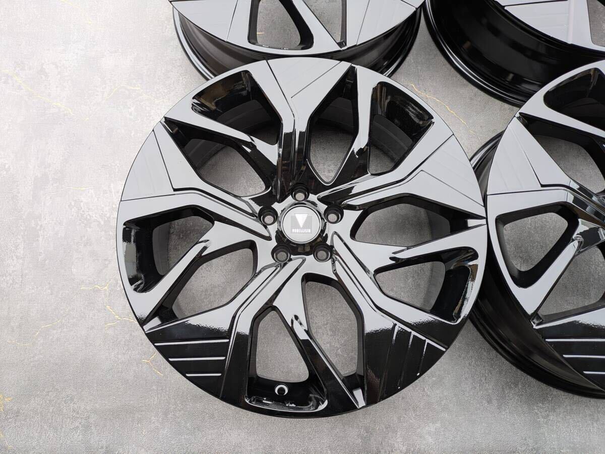 トヨタ クラウン クロスオーバー モデリスタ WingDancer XVⅢ 純正 21インチ 7.5J +35 PCD114.3 グロスブラック 4本