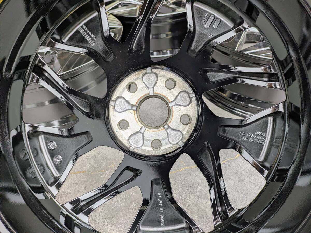 トヨタ クラウン クロスオーバー モデリスタ WingDancer XVⅢ 純正 21インチ 7.5J +35 PCD114.3 グロスブラック 4本