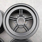 旧車 当時物 シャドー shadow 14インチ 6J +15 PCD114.3 サテンブラック 4本