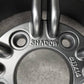 旧車 当時物 シャドー shadow 14インチ 6J +15 PCD114.3 サテンブラック 4本