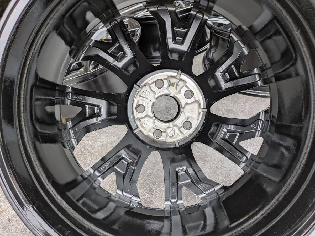 トヨタ クラウン エステート 純正 21インチ 8.5J +35 PCD114.3 グロスブラック 4本