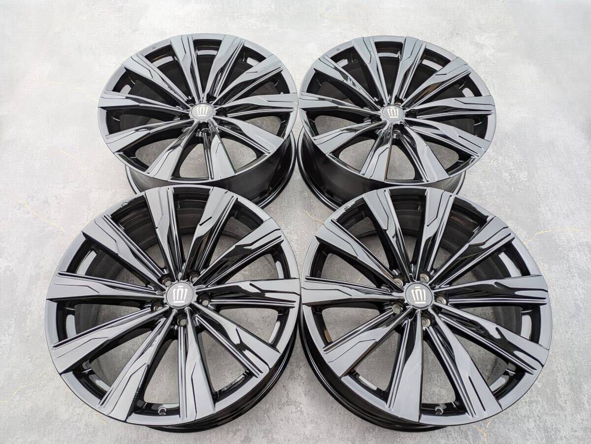 トヨタ クラウン スポーツ Z 純正 21インチ 8.5J +35 PCD114.3 グロスブラック 4本