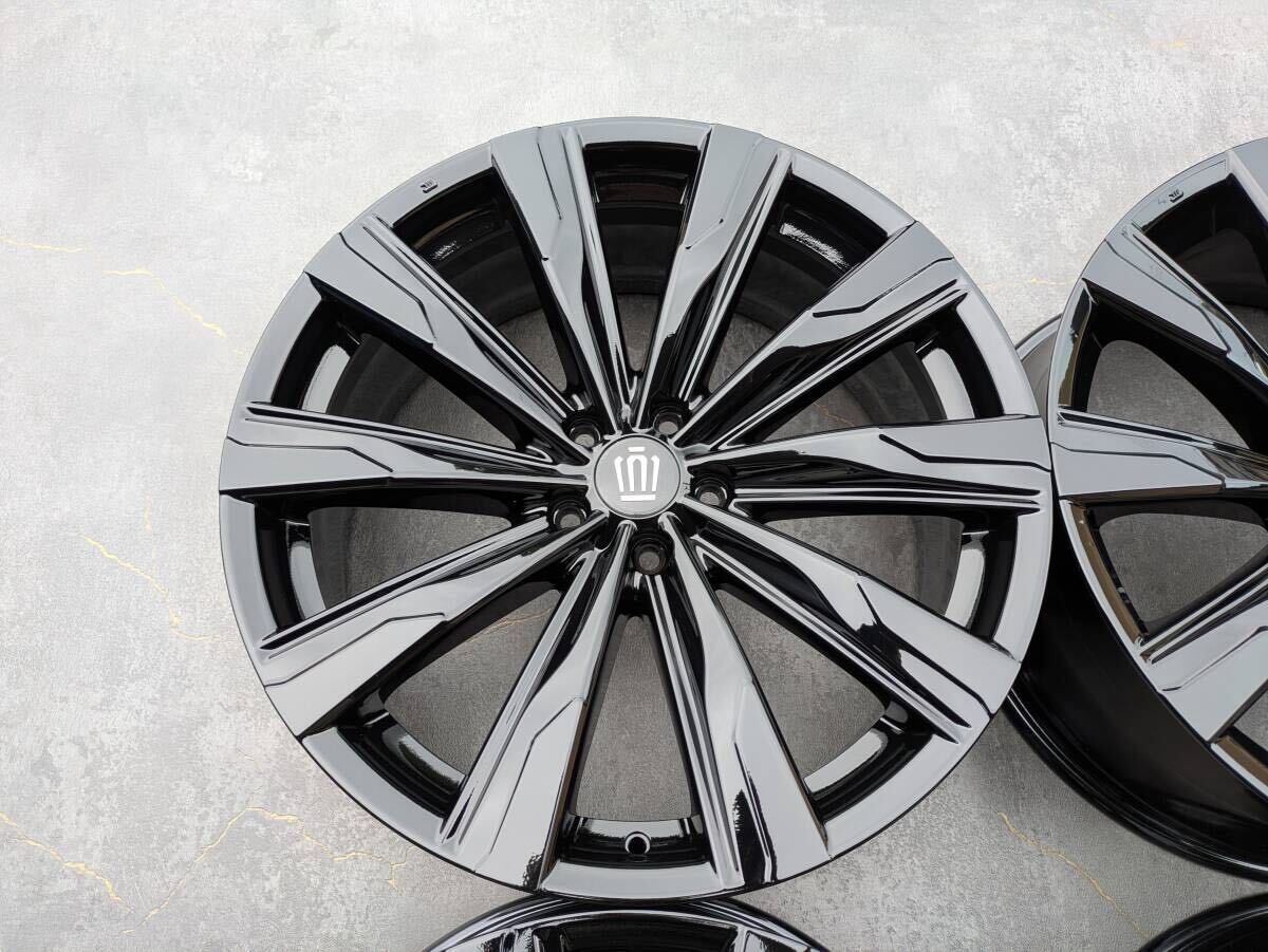 トヨタ クラウン スポーツ Z 純正 21インチ 8.5J +35 PCD114.3 グロスブラック 4本
