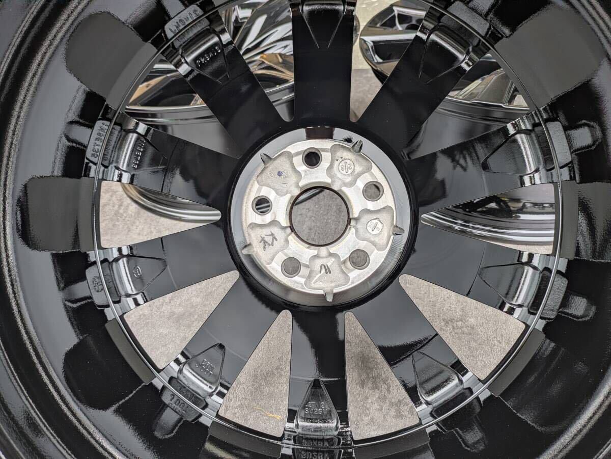 トヨタ クラウン スポーツ Z 純正 21インチ 8.5J +35 PCD114.3 グロスブラック 4本