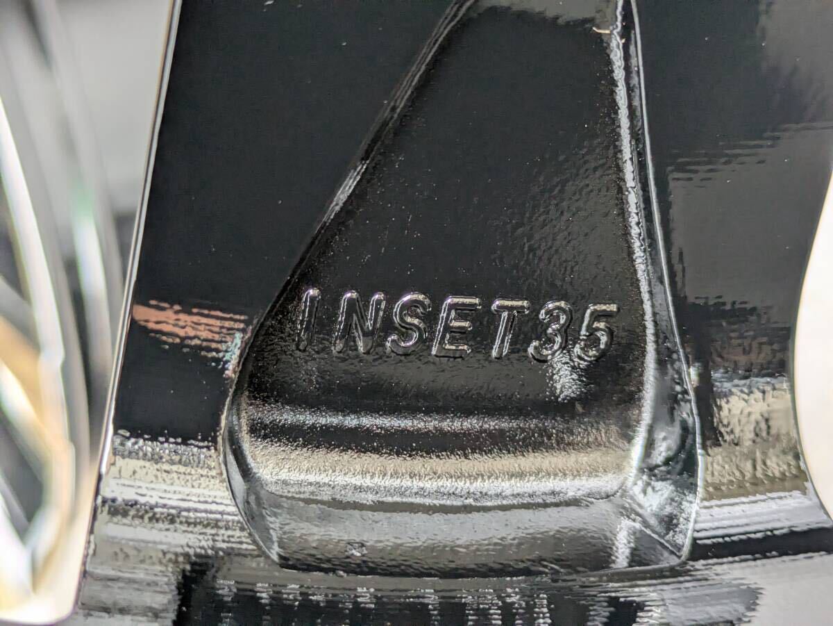 トヨタ クラウン スポーツ Z 純正 21インチ 8.5J +35 PCD114.3 グロスブラック 4本