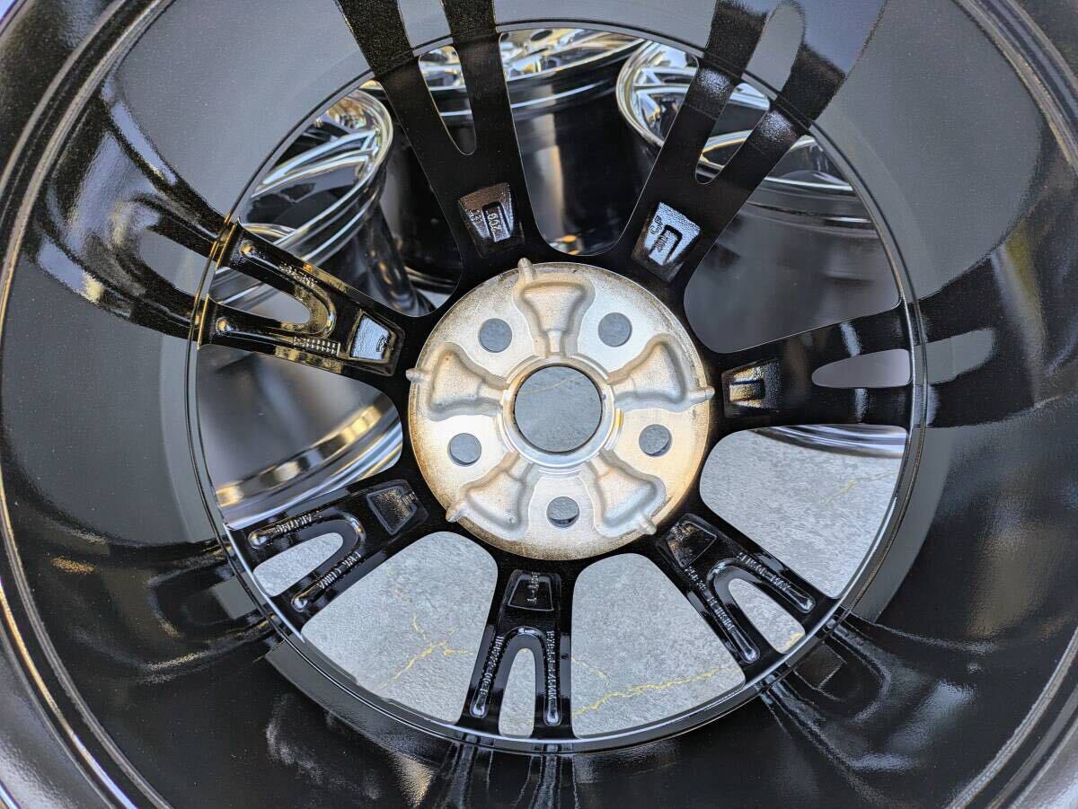 TESLA MODEL Y テスラ モデルY ロングレンジ AWD 純正 19インチ 9.5J +45 PCD114.3 グロスブラック 4本