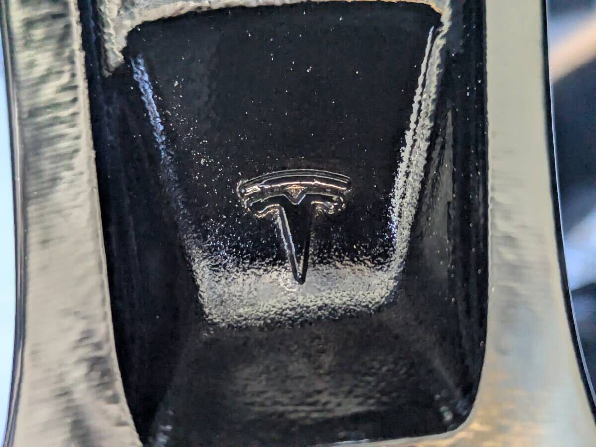 TESLA MODEL Y テスラ モデルY ロングレンジ AWD 純正 19インチ 9.5J +45 PCD114.3 グロスブラック 4本