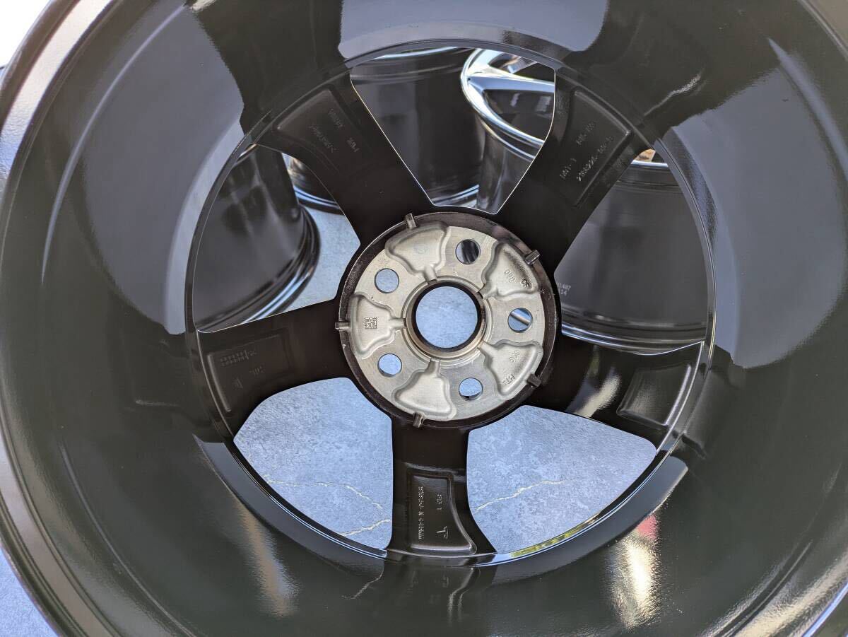 TESLA MODEL Y テスラ モデル Y 純正 19インチ 9.5J +45 PCD114.3 グロスブラック 4本