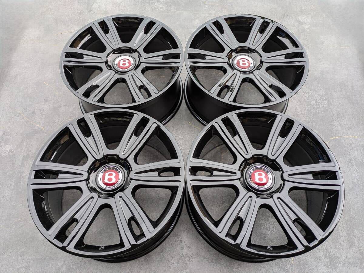 ベントレー コンチネンタルGT 純正 21インチ 9.5J +41 PCD112 グロスブラック 4本