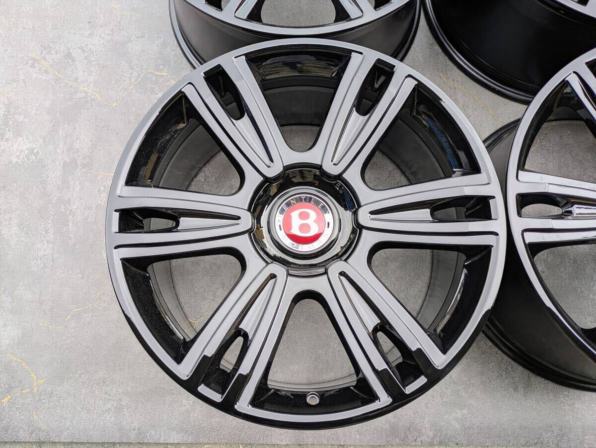 ベントレー コンチネンタルGT 純正 21インチ 9.5J +41 PCD112 グロスブラック 4本
