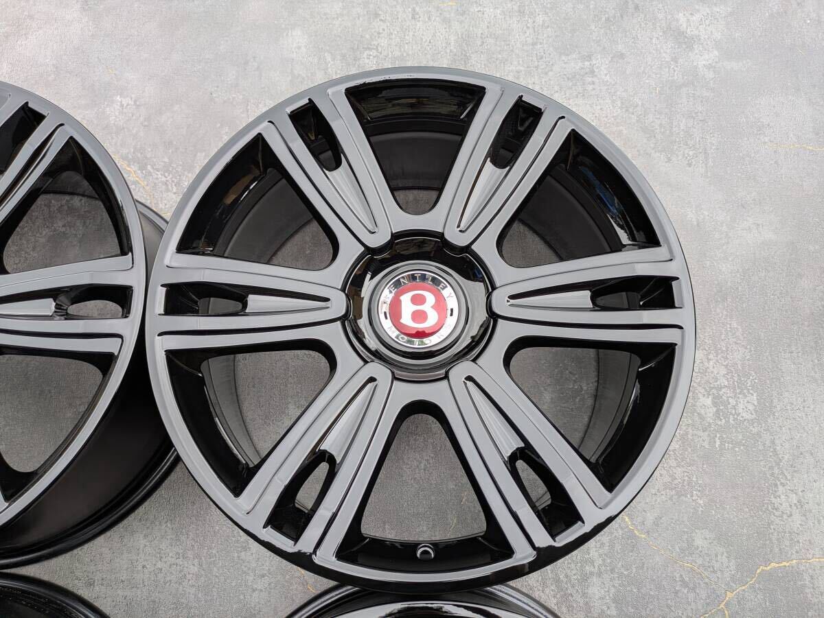 ベントレー コンチネンタルGT 純正 21インチ 9.5J +41 PCD112 グロスブラック 4本