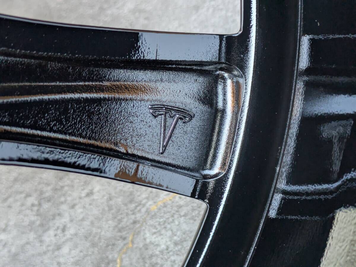 TESLA MODEL S テスラ モデル S 純正 19インチ 8J +40 PCD120 グロスブラック 4本