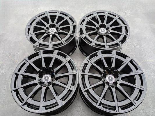 メルセデスベンツ AMG V297 EQSクラス 純正 21インチ 9.5J +41.5 PCD112 グロスブラック 4本