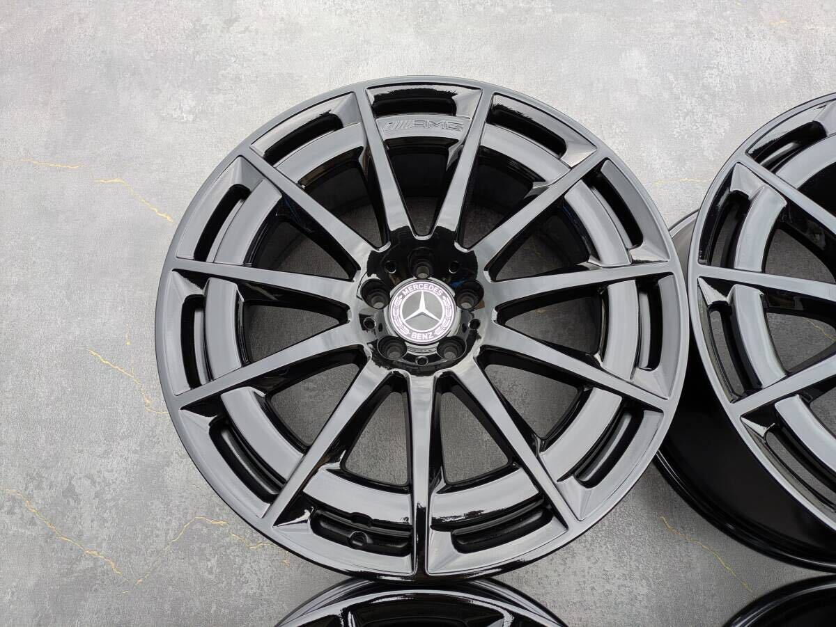メルセデスベンツ AMG V297 EQSクラス 純正 21インチ 9.5J +41.5 PCD112 グロスブラック 4本
