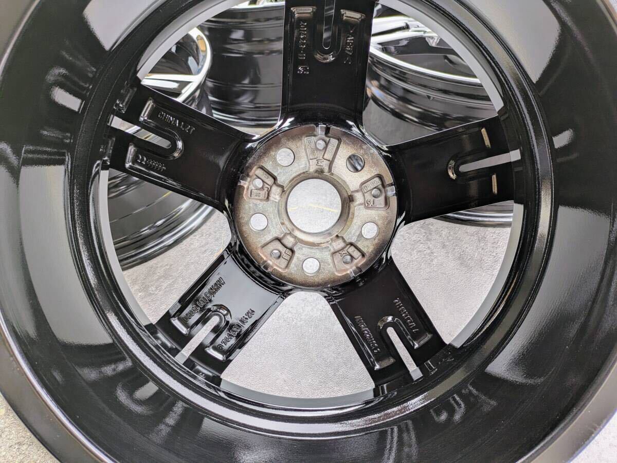 BMW G20 G21 3シリーズ Mスポーツ ダブルスポーク スタイリング848M 純正 18インチ 7.5J +25 / 8.5J +40 PCD112 グロスブラック 4本