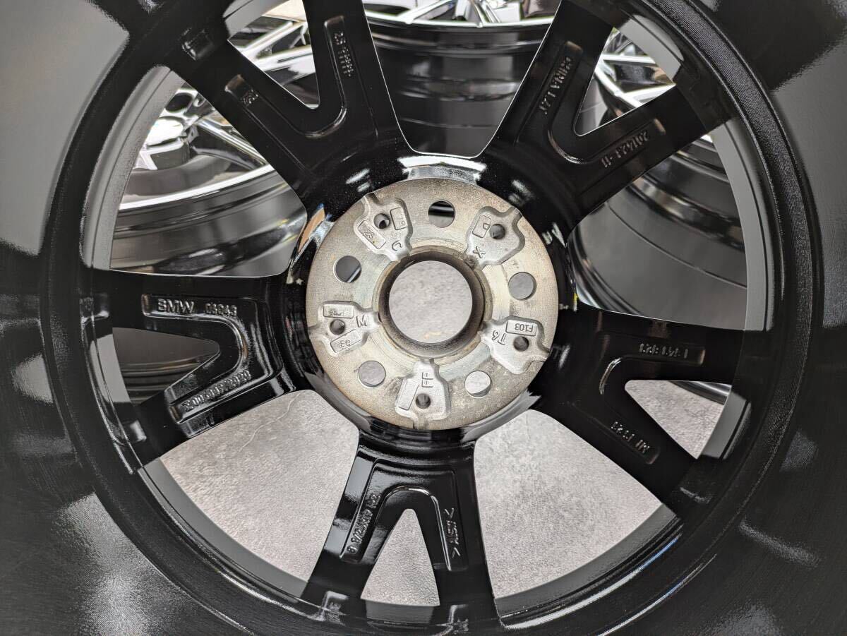 BMW G42 2シリーズ Mスポーツ ダブルスポーク スタイリング 893M 純正 19インチ 8.5J +25 / 9.5J +35 PCD112 グロスブラック 4本