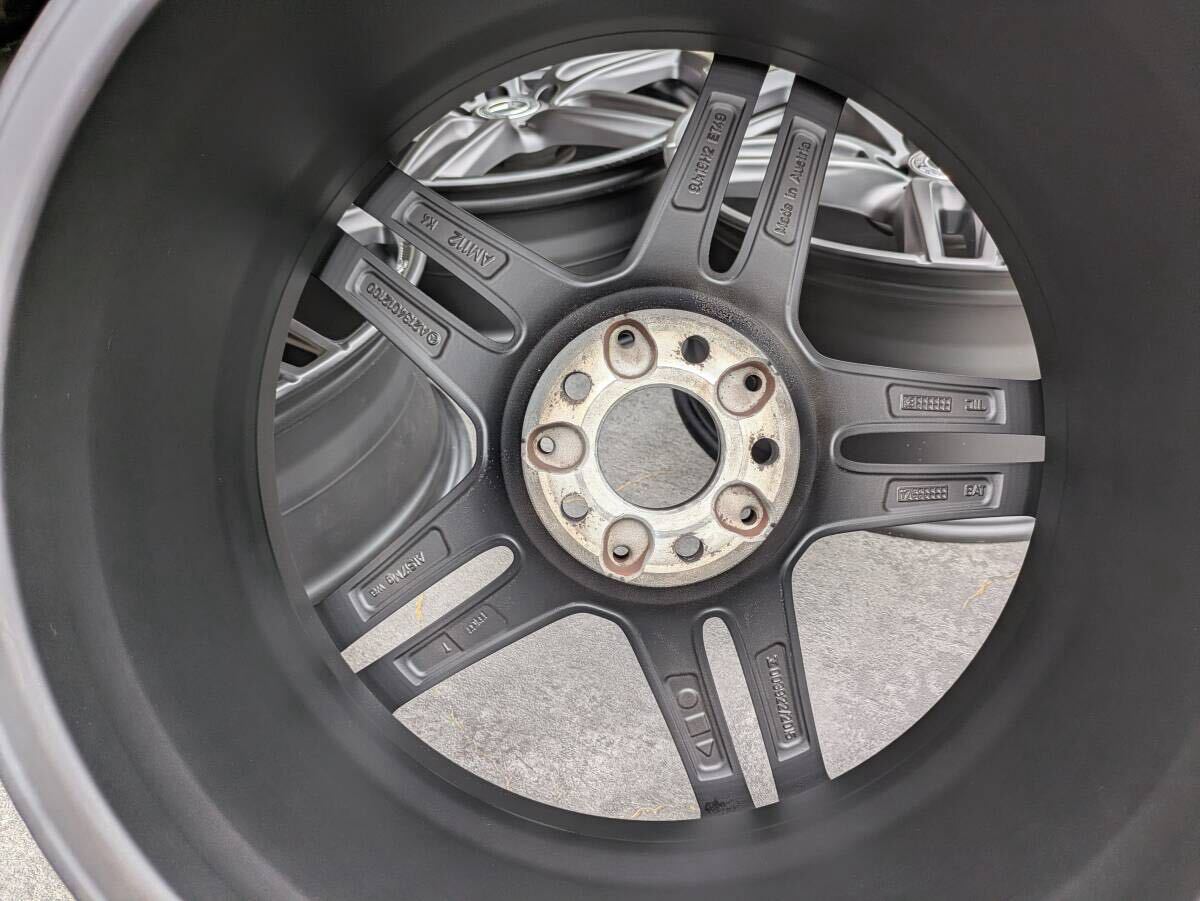 メルセデスベンツ AMG W213 Eクラス 純正 19インチ 8J +43 / 9J +49 PCD112 サテンブラック 4本