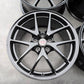 スバル WRX STI VAB タイプS BBS製 鍛造 純正 18インチ 8.5J +55 PCD114.3 グロスブラック 4本