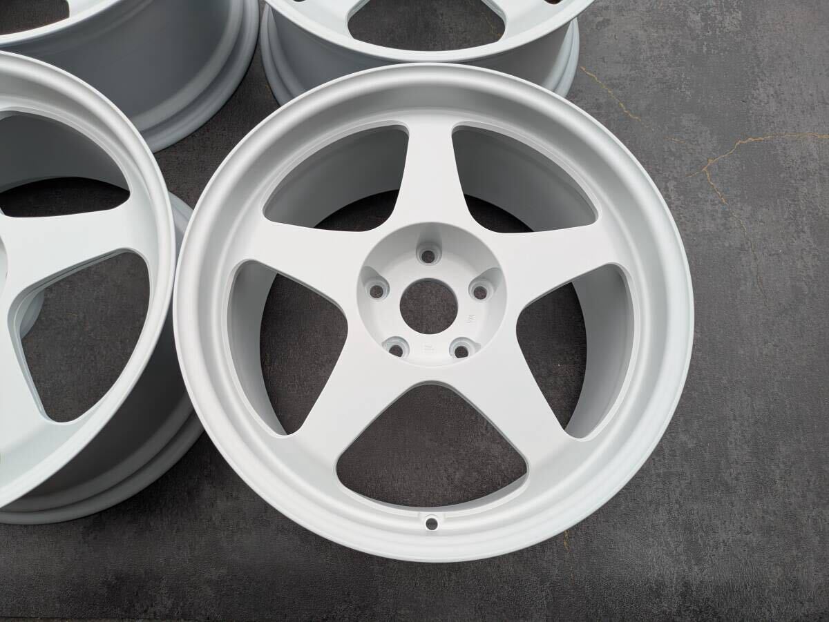 SPOON SPORTS SW388 鍛造 18インチ 9.5J +40 PCD120 サテンホワイト 4本 FK8 シビック