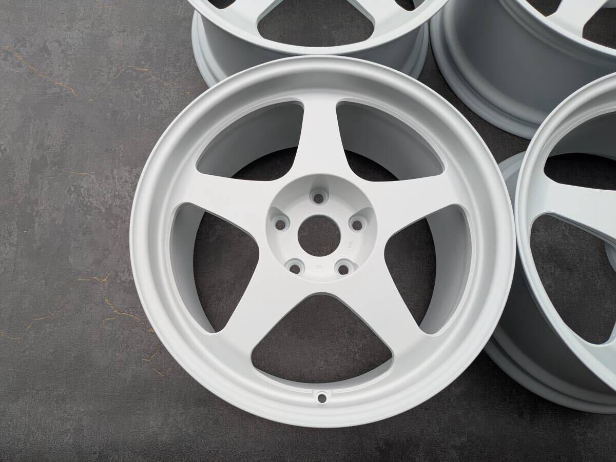 SPOON SPORTS SW388 鍛造 18インチ 9.5J +40 PCD120 サテンホワイト 4本 FK8 シビック