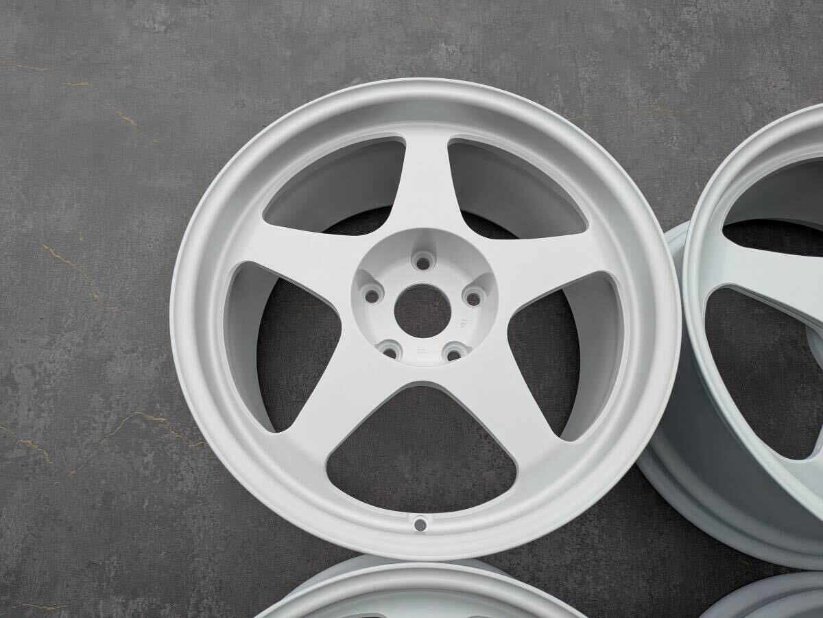SPOON SPORTS SW388 鍛造 18インチ 9.5J +40 PCD120 サテンホワイト 4本 FK8 シビック