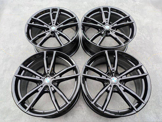 BMW G20 G21 3シリーズ Mスポーツ スタースポーク スタイリング 791M 純正 19インチ 8J +27 / 8.5J +40 PCD112 グロスブラック 4本