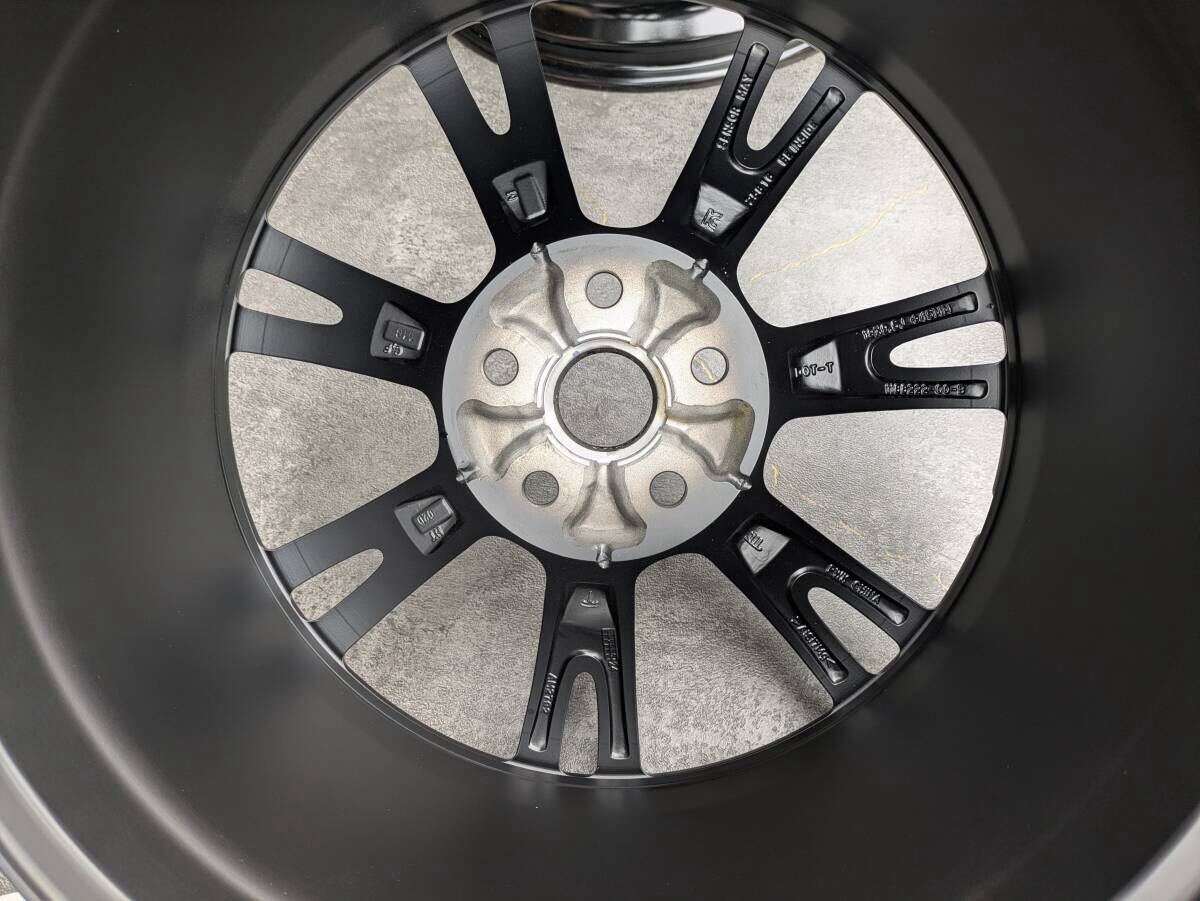 TESLA MODEL Y テスラ モデルY ロングレンジ AWD 純正 19インチ 9.5J +45 PCD114.3 サテンブラック 4本