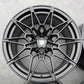 BMW G80 G82 M3 M4 ダブルスポーク スタイリング 826M 鍛造 純正 19インチ 9.5J +20 / 20インチ 10.5J +20 PCD112 サテンブラック 4本