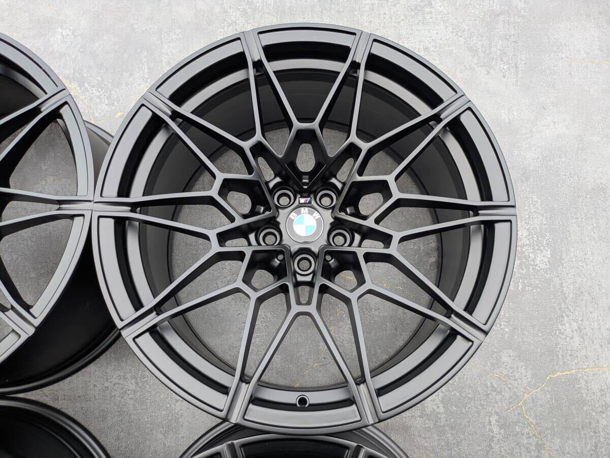 BMW G80 G82 M3 M4 ダブルスポーク スタイリング 826M 鍛造 純正 19インチ 9.5J +20 / 20インチ 10.5J +20 PCD112 サテンブラック 4本
