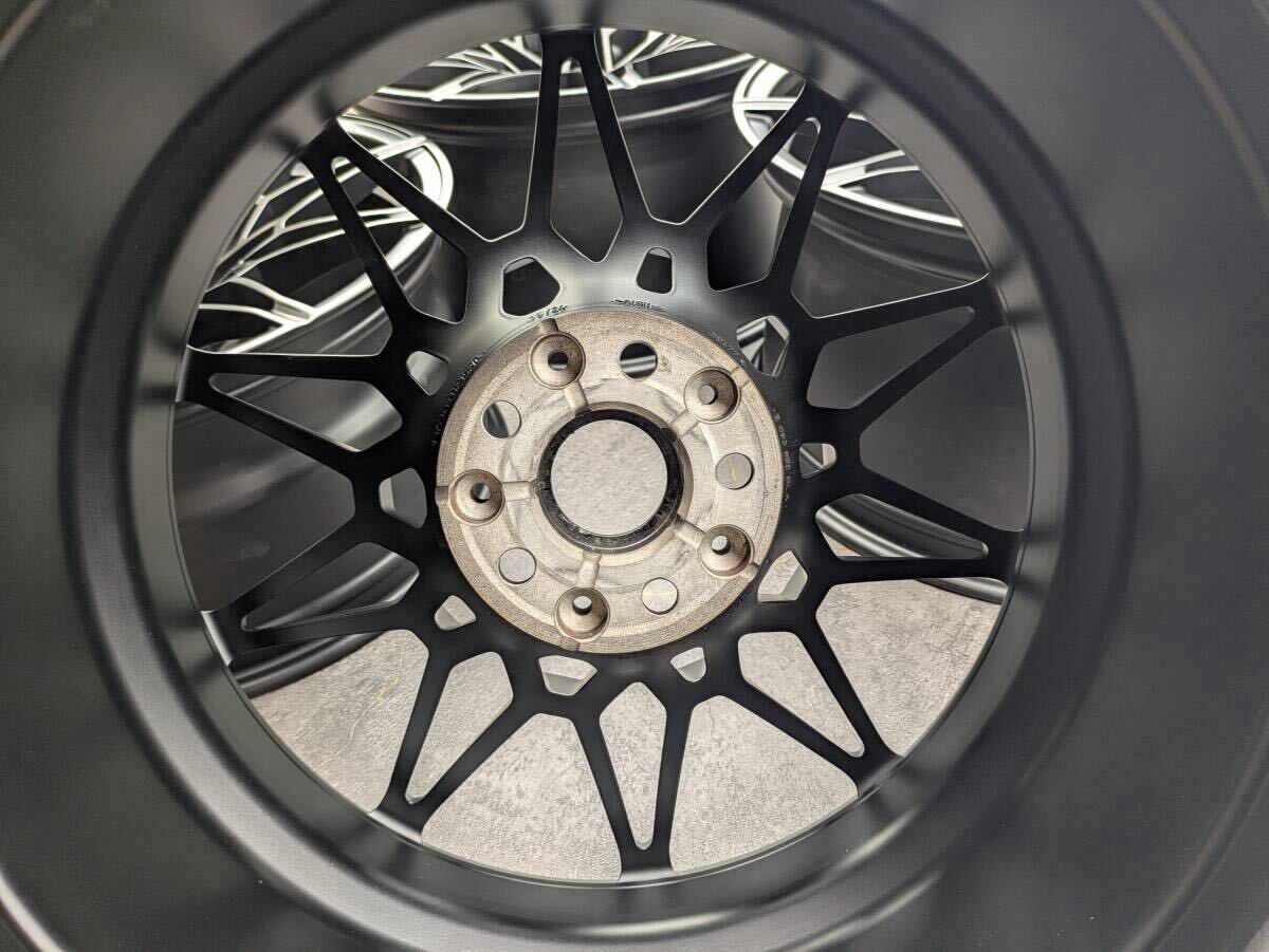 BMW G80 G82 M3 M4 ダブルスポーク スタイリング 826M 鍛造 純正 19インチ 9.5J +20 / 20インチ 10.5J +20 PCD112 サテンブラック 4本