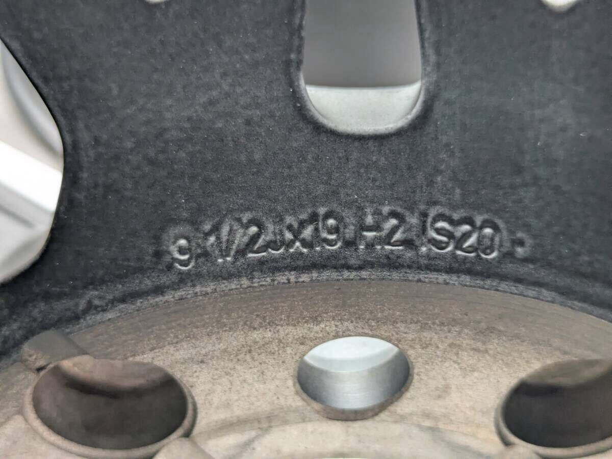 BMW G80 G82 M3 M4 ダブルスポーク スタイリング 826M 鍛造 純正 19インチ 9.5J +20 / 20インチ 10.5J +20 PCD112 サテンブラック 4本