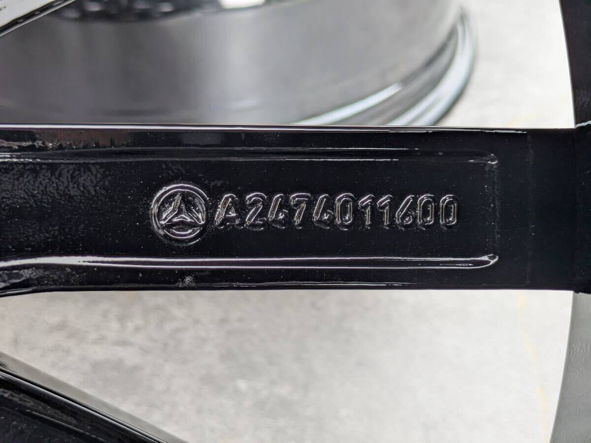 メルセデスベンツ AMG X247 GLAクラス GLBクラス 純正 20インチ 8J +48 PCD112 グロスブラック 4本