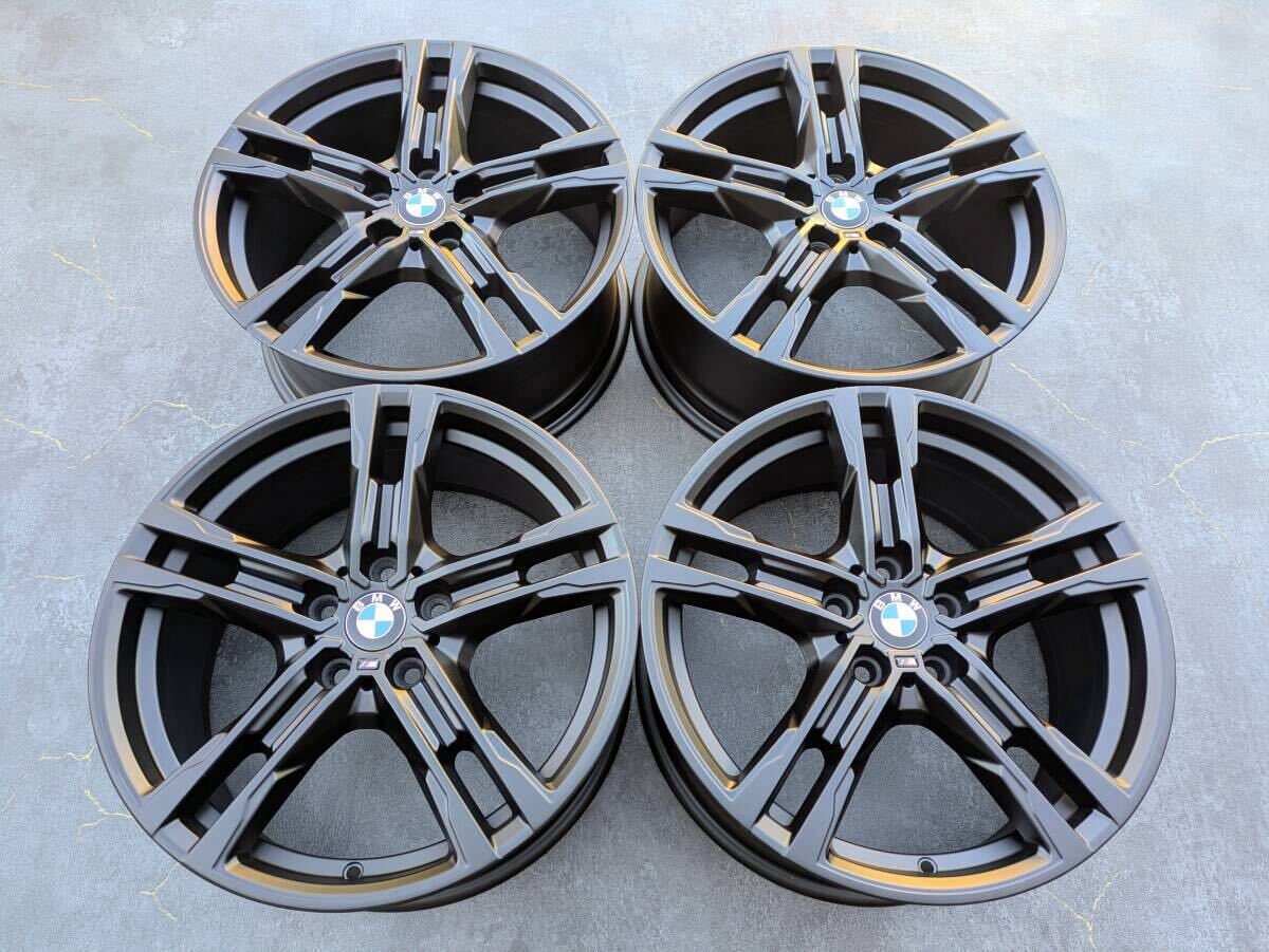 BMW F40 1シリーズ F44 2シリーズ Mスポーツ ダブルスポーク スタイリング 819M 純正 18インチ 8J +57 PCD112 サテンブラック 4本