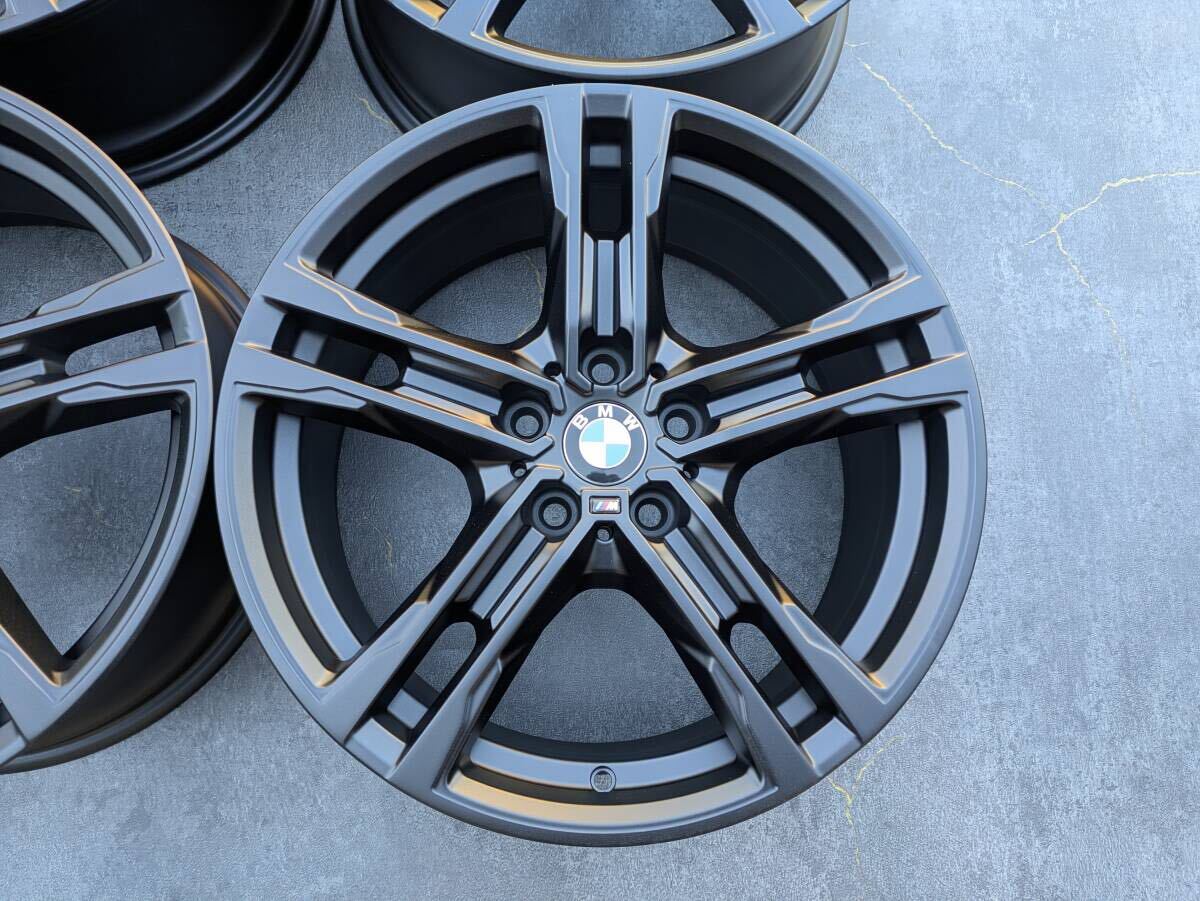 BMW F40 1シリーズ F44 2シリーズ Mスポーツ ダブルスポーク スタイリング 819M 純正 18インチ 8J +57 PCD112 サテンブラック 4本