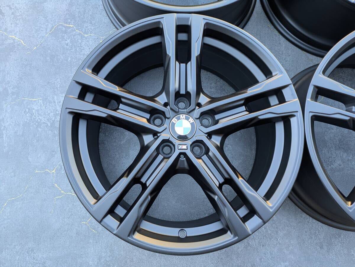 BMW F40 1シリーズ F44 2シリーズ Mスポーツ ダブルスポーク スタイリング 819M 純正 18インチ 8J +57 PCD112 サテンブラック 4本