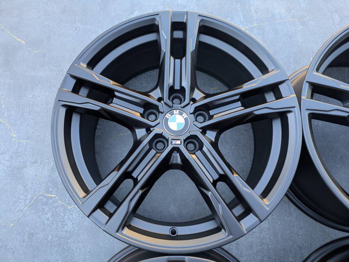 BMW F40 1シリーズ F44 2シリーズ Mスポーツ ダブルスポーク スタイリング 819M 純正 18インチ 8J +57 PCD112 サテンブラック 4本